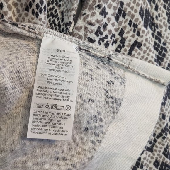 J Crew Snake Print Teddie Sweater, Small, Excellent Condition - Picture 7 of 7